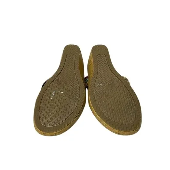 CALI SKECHERS Luxe Foam Women's 8 Beverlee Delighted Wedge Sandals Comfort Shoes - Picture 7 of 7